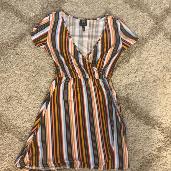 Striped summer dress - Picture 1 of 6